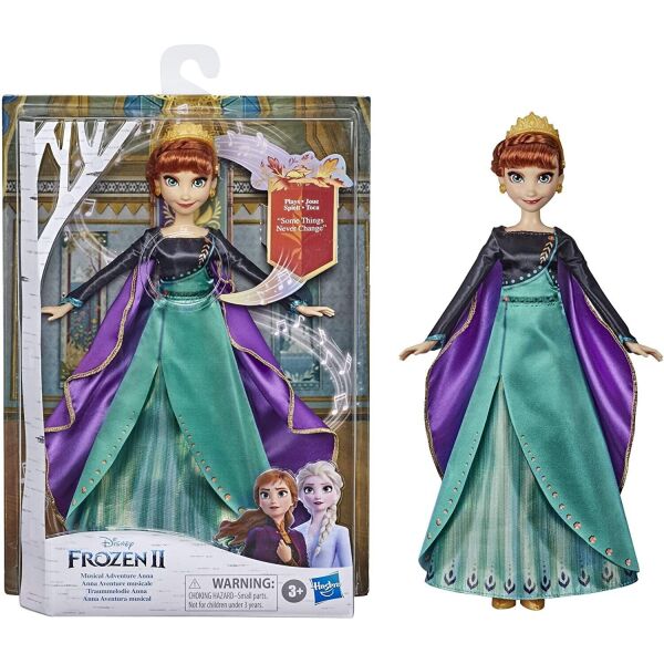 

Кукла Hasbro Disney Frozen Musical Adventure Anna Singing Холодное сердце 2 Поющая Анна англ.язык (E88815E00)