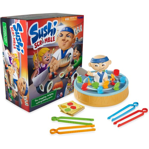 

Семейная настольная игра TOMY Sushi Scramble Суши Скрембл (T72869)