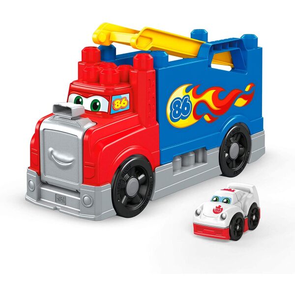 

Мега Блокс Грузовик 16 деталей Игровой набор Fisher-Price Mega Bloks Build & Race Rig