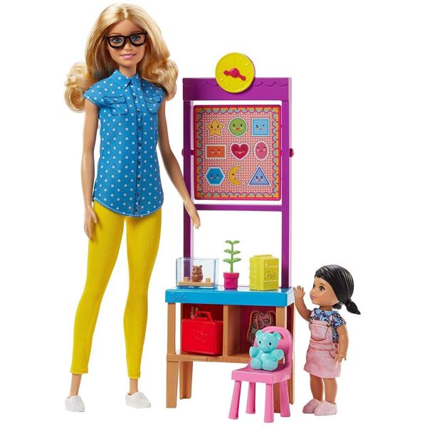 

Игровой набор Barbie Teacher Doll Любимая профессия: Учитель (FJB29)