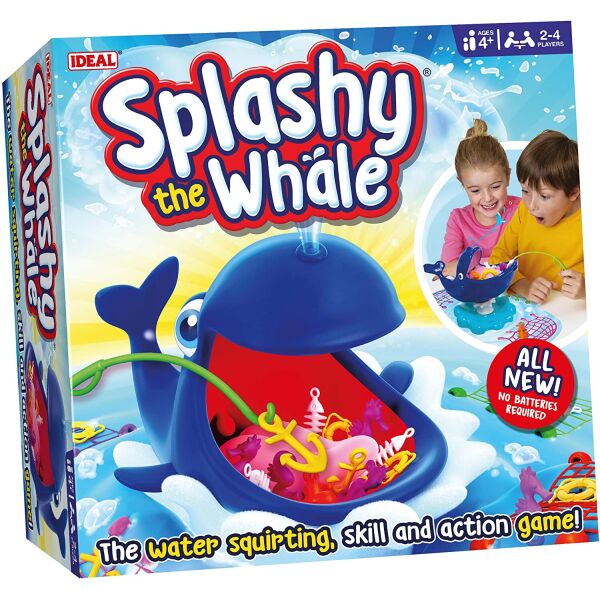 

Настольная игра Ideal Splashy The Whale Брызгающий Кит (10652)