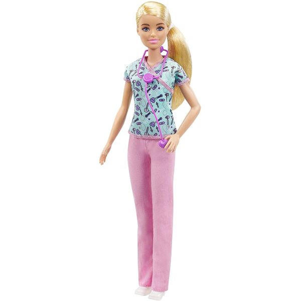 

Лялька Barbie Вы можете скачать бесплатно Блондинка Doll Медсестра блондинка (GTW39)