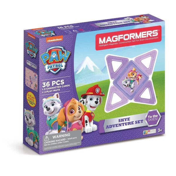 

Конструктор магнитный Magformers Paw Patrol Щенячий патруль 36 деталей (66008)