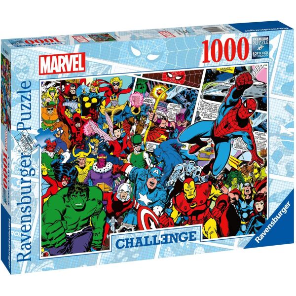

Пазл Ravensburger Marvel Avengers Challenge Вызов Мстителей 1000 шт. (‎16562 9)