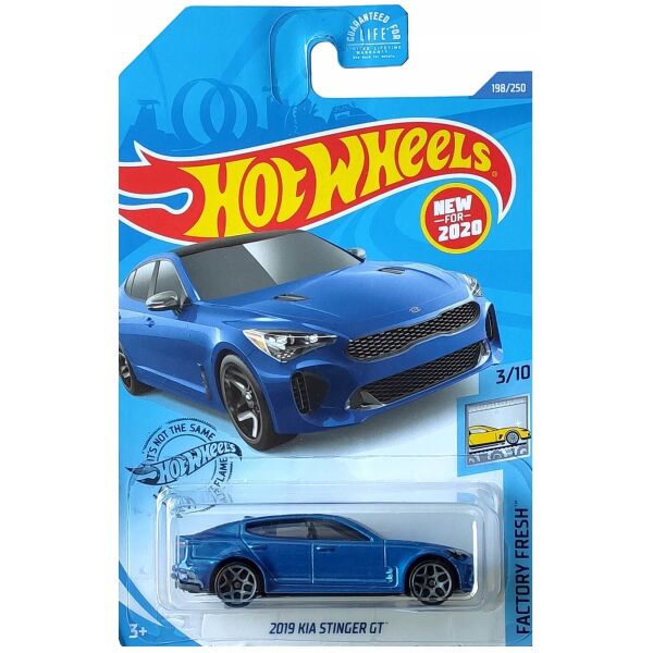 

Машинка Хот Вилс Hot Wheels 2019 KIA STINGER GT Factory Fresh 3/10 Mattel GHB37-M9C0B