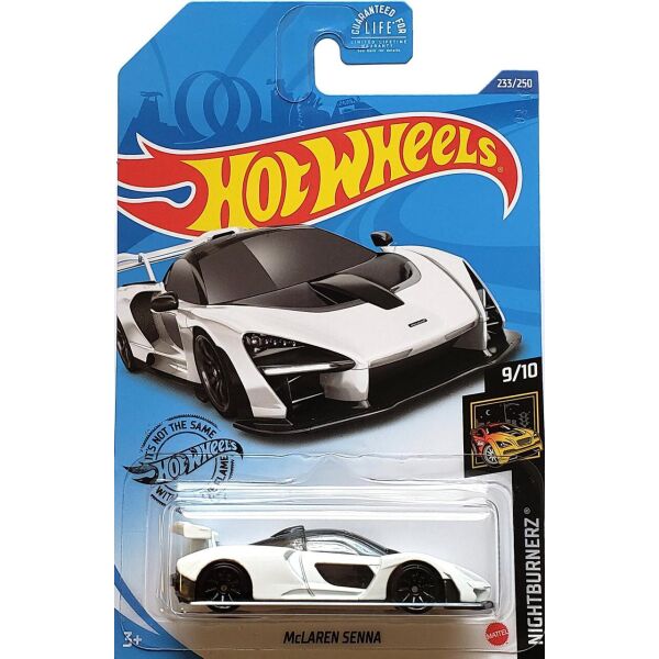

Машинка Hot Wheels McLaren Senna 9/10 Nightburnerz 2020 Mattel GHD18-M9COB