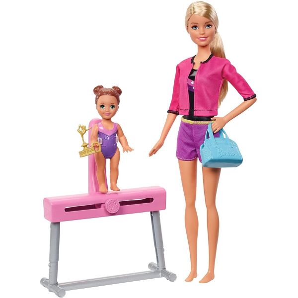 

Игровой набор Barbie Gymnastics Coach Dolls & Playset Тренер по спортивной гимнастике (FXP39)