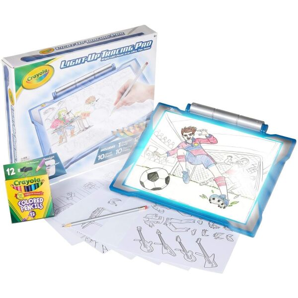 

Планшет с подсветкой для рисования и копирования Crayola Light Up Tracing Pad Blue (04-0907)