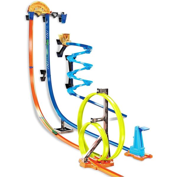 

Трек Hot Wheels Track Builder Vertical Launch Set Гонки по вертикали (GGH70)