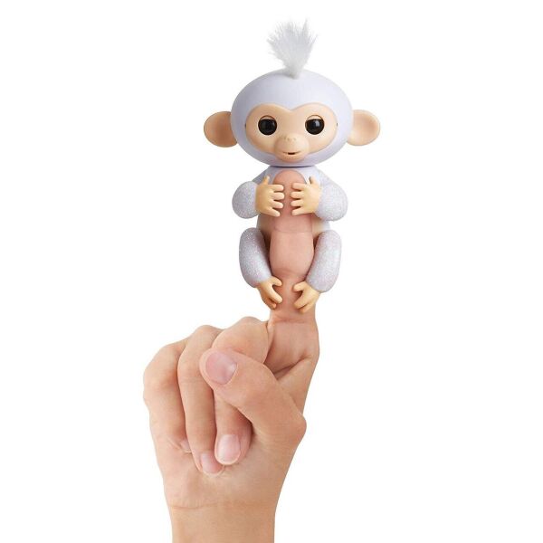 

Интерактивная игрушка WowWee Fingerlings Glitter Monkey - Sugar Обезьянка Сахар (3763) (B074G64RZM)