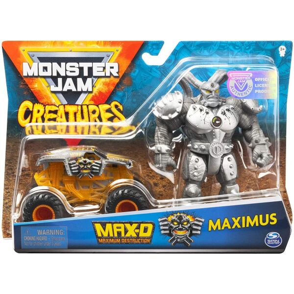 

Игровой набор Monster Jam Creatures Monster Truck Max-D 1:64 and Maximus (6056727)