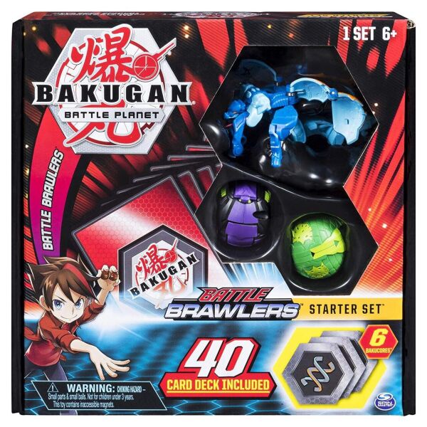 

Игровой набор Spin Master Bakugan Battle Starter Set Creatures, Aquos Garganoid с 3 Бакуганов (20104010)