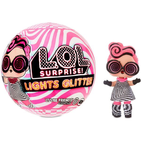 

Игровой набор LOL Surprise! Lights Glitter Doll with 8 Surprises Мерцающий сюрприз (564836E7C)