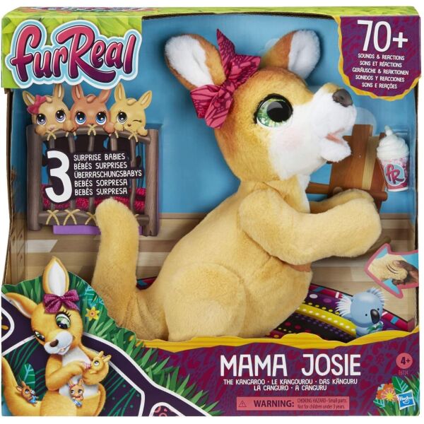 

Интерактивная игрушка furReal Mama Josie Kangaroo Кенгуру Мама Джози с сюрпризом (E67245L0)