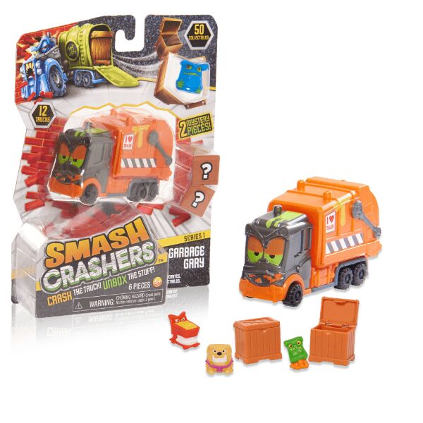 

Игровой набор Just Play Smash Crashers Garbage Gary (37304) (886144373046)