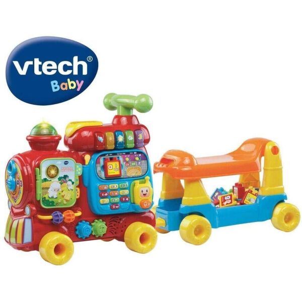 

Развивающая музыкальная игрушка VTech Sit-to-Stand Ultimate Alphabet Train Паровозик англ. язык (80-181901)