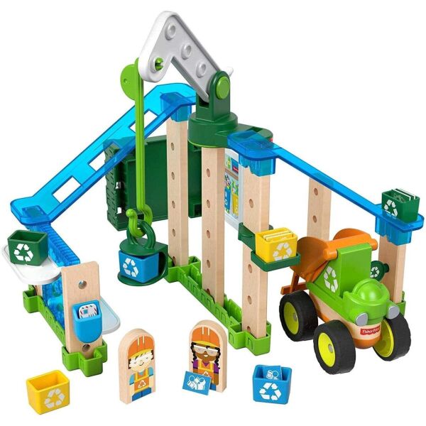 

Деревянный конструктор Fisher-Price Wonder Makers Design System Lift Обрабатывающая станция (GFJ12)