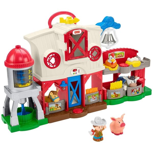 

Игровой набор Fisher-Price Little People Caring For Animals Farm Set Музыкальная ферма (GLT78)