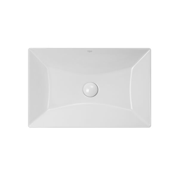 

Раковина Qtap Crow 558х372х145 White с донным клапаном (QT0511L739W)