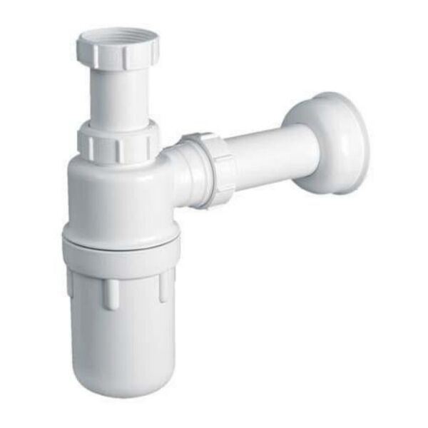

Сифон для кухонной мойки McAlpine 1,1/2x40 мм, белый C31ARPF