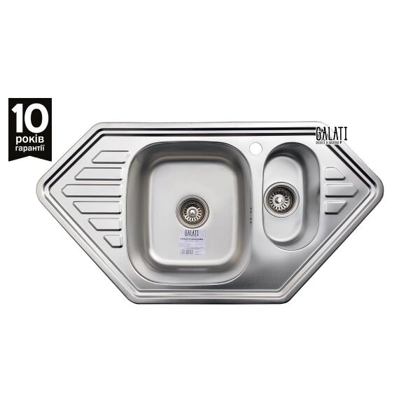 

Кухонная мойка Galati Meduză 1.5C Satin 9644