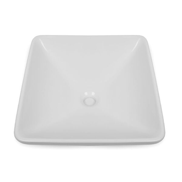 

Раковина Idevit Square 48x48 белая 0101-2486