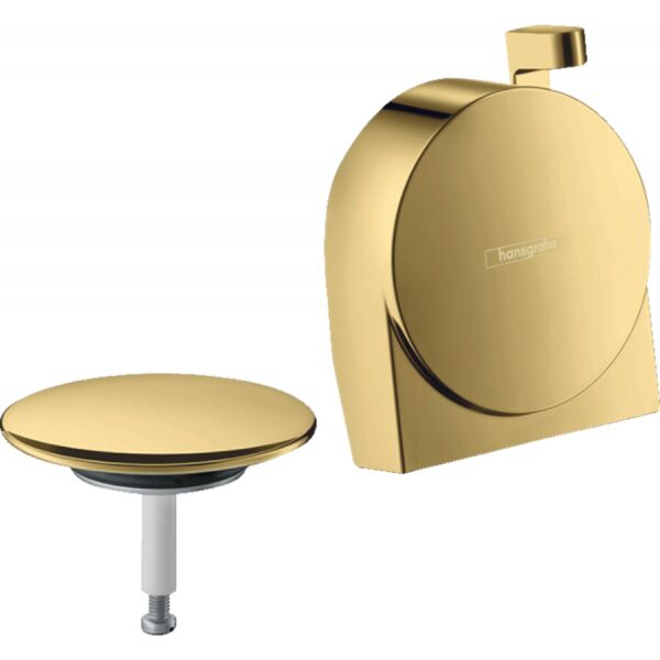 

Наружная часть Hansgrohe Exafill S к сифону на ванную с наполнением Polished Gold Optic 58117990