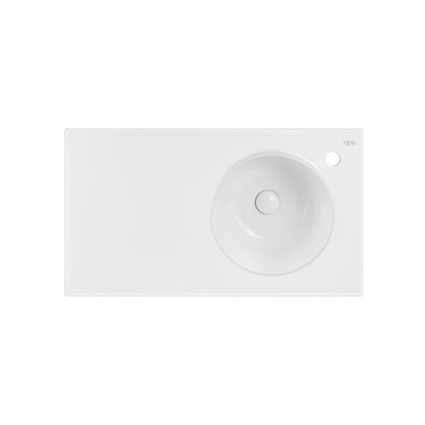 

Раковина Qtap Virgo 800х460х300 White с донным клапаном (QT1811FL8130ARRW)