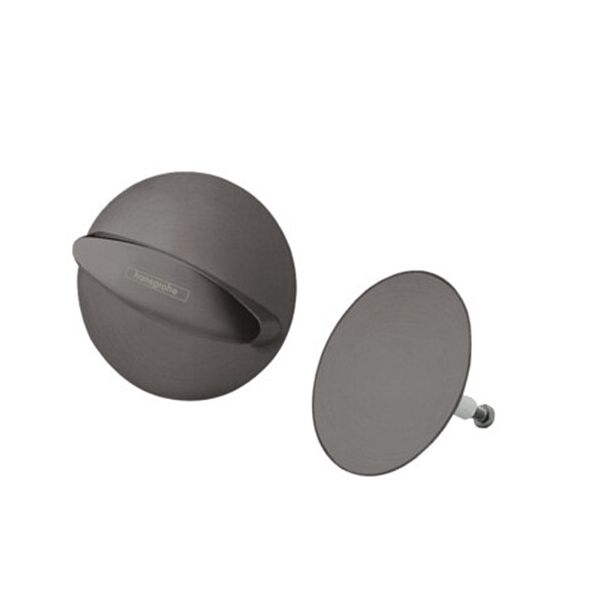 

Наружная часть Hansgrohe Flexaplus к сифону на ванну Brushed Black 58185340