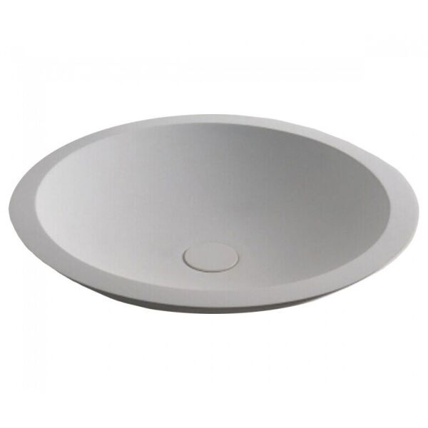 

Раковина VOLLE 51,5*10,5см накладная каменная круглая Solid surface (13-40-856)