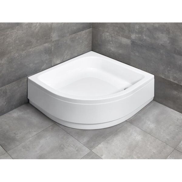 

Душевой поддон RADAWAY Samos A акриловый, полукруглый 900x900 мм h295 белый 4S99300-03