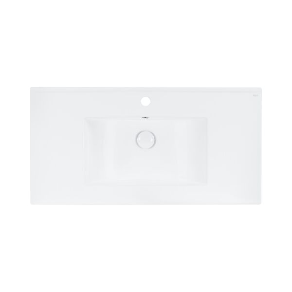 

Раковина Qtap Albatross New 910x470x180 White с донным клапаном (QT0111750690W)