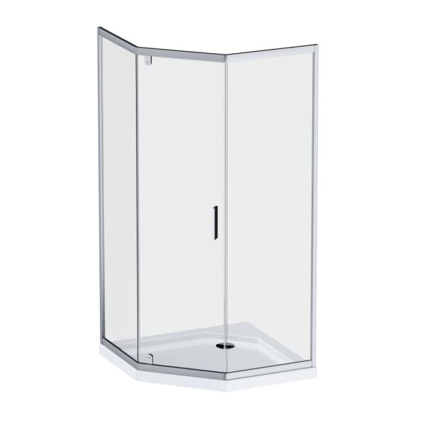 

Душевая кабина AM.PM Gem 5-corner Pivot 90x90 стекло прозрачное/профиль матовый хром W90UG-405-090MT