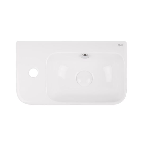 

Раковина Qtap Tern с донным клапаном (QT17115117LW)