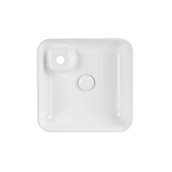 

Раковина-чаша Qtap Stork 400х400х140 White с донным клапаном (QT1511A057TW)