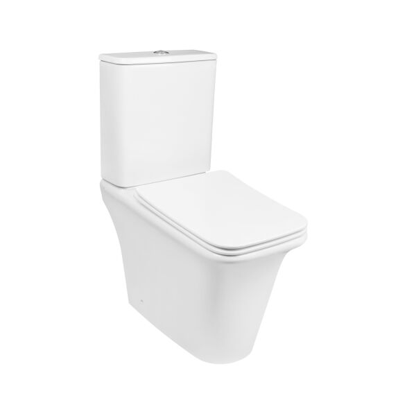 

Унитаз-компакт Qtap Kalao безобедочный с сиденьем Soft-close (QT08221213A W)