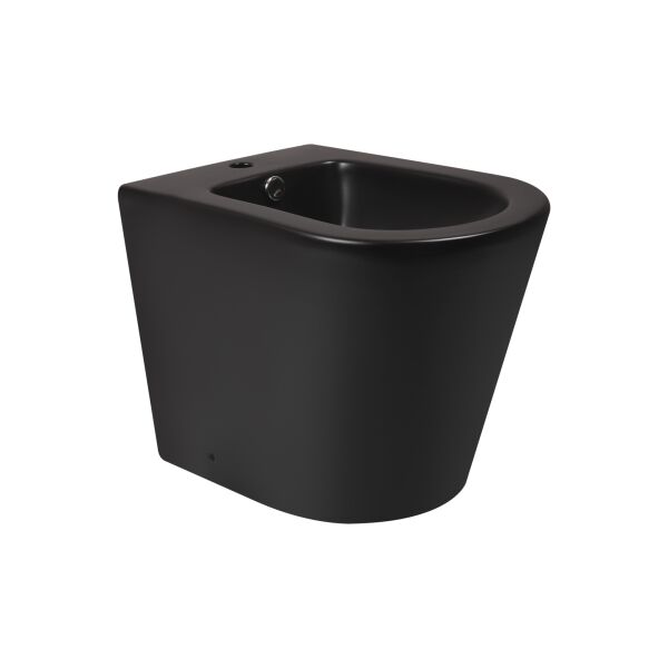 

Биде напольное Qtap Scorpio 530x360x395 Matt black (QT14441003CMB)