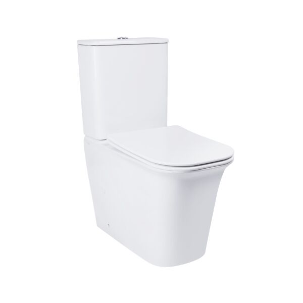 

Унитаз-компакт Qtap Nando безобедочный с сиденьем Soft-close (QT12221222AW)
