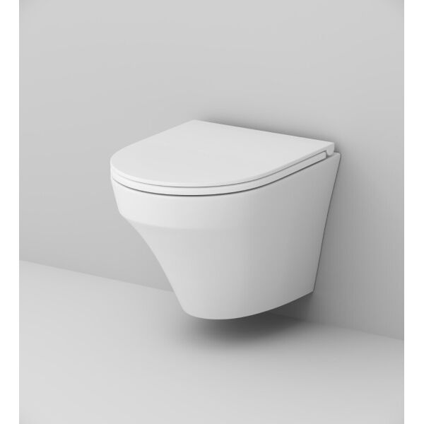 

Унитаз подвесной AM.PM INSPIRE FlashClean безобедочный, без сидения 370x540 мм, цвет белый C501700WH