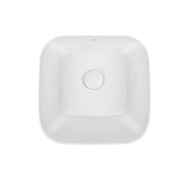 

Раковина-чаша Qtap Scorpio 350х390х120 White с донным клапаном (QT14112241W)