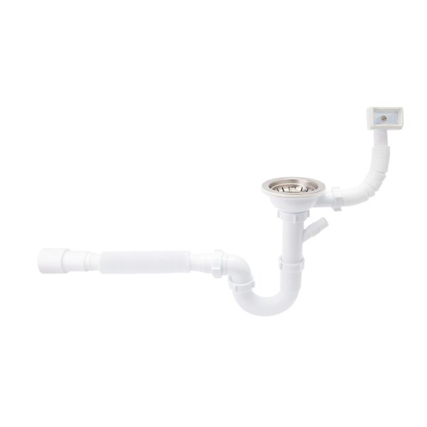 

Сифон для кухонной мойки Lidz (WHI) 60 05 M004 00 LIDZWHI6005M00400