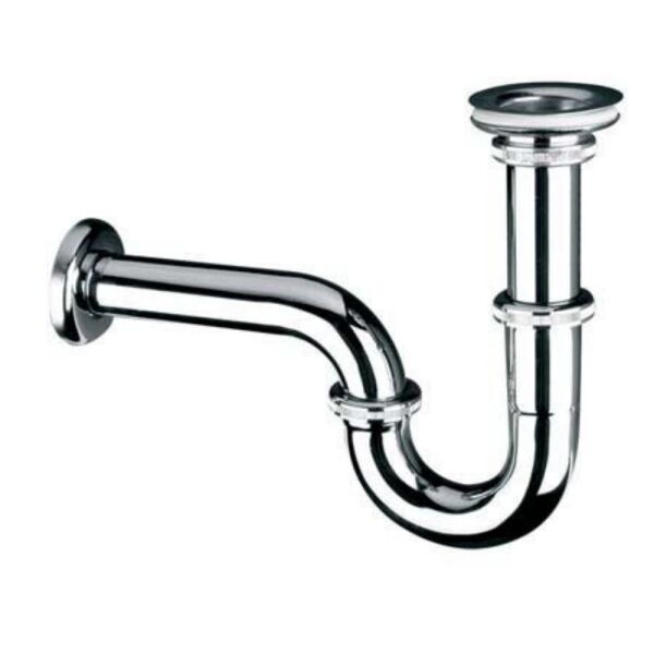 

Сифон для умывальника McAlpine хром 215+255CB