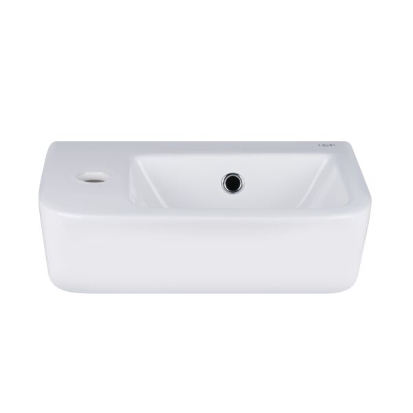 

Раковина Qtap Tern с донным клапаном (QT171110100LW)