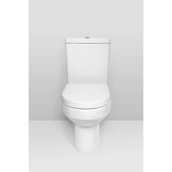 

Унитаз-компакт AM.PM SPIRIT напольный, с сидением с функцией Soft Close 365x635 мм h850 мм, цвет белый C708607SC