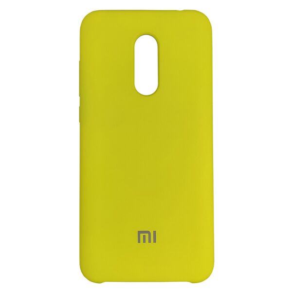 

Чехол Silicone Case for Xiaomi Redmi 5 Plus Yellow