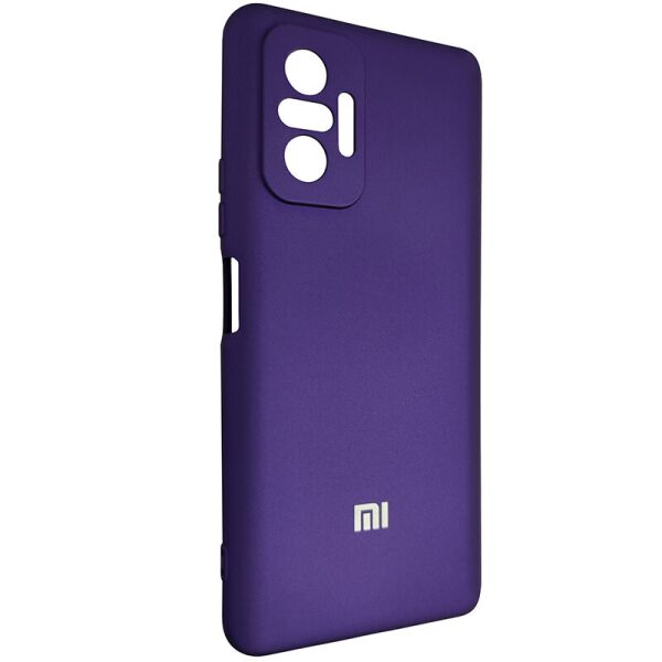 

Чехол Silicone Case for Xiaomi Redmi Note 10 Pro Purple