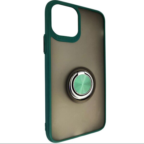 

Чехол Totu Copy Ring Case iPhone 11 Pro Green+Black