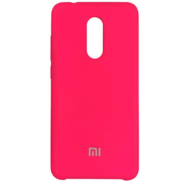 

Чехол Silicone Case for Xiaomi Redmi 5 Fluorescence Rose