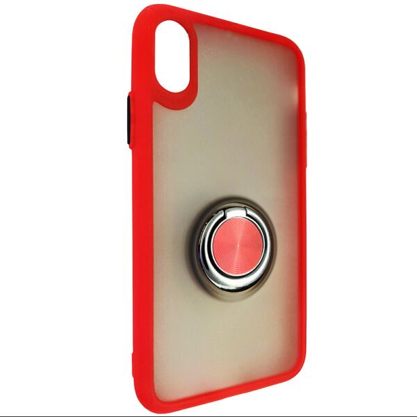 

Чехол Totu Copy Ring Case iPhone X/XS Red+Black