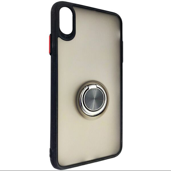 

Чехол Totu Copy Ring Case iPhone XS MAX Black+Red